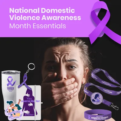 National Domestic Violence Awareness Month Essentials - Custom Promo Now - UK