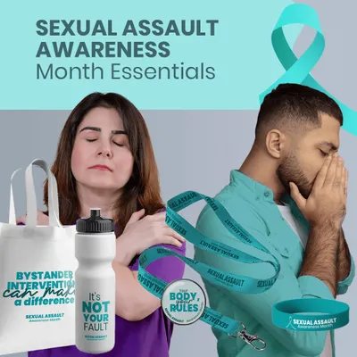 Sexual Assault Awareness Month Essentials - Custom Promo Now - UK