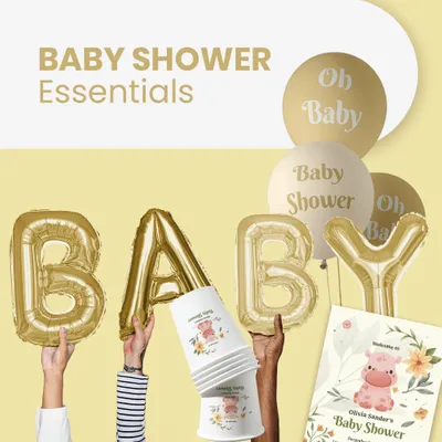 Baby Shower Essentials - Custom Promo Now - UK