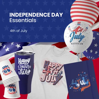 Independence Day Essentials - Custom Promo Now - UK