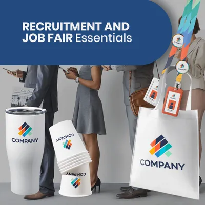 Recruitment and Job Fair Essentials - Custom Promo Now - UK