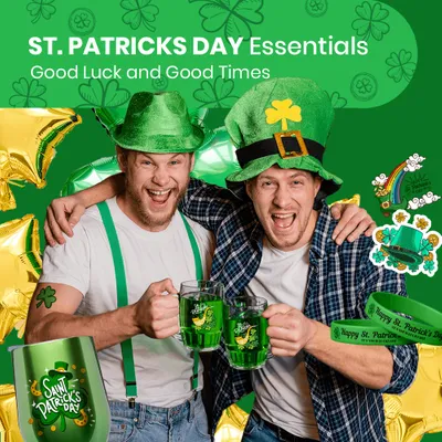St. Patrick's Day Essentials - Custom Promo Now - UK