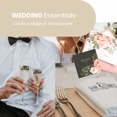 Wedding Essentials - Custom Promo Now - UK
