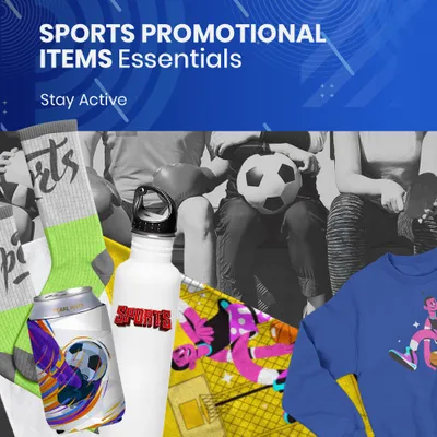 Sports Promotional Items Essentials - Custom Promo Now - UK