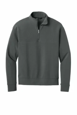 Mercer+Mettle Linear Texture 1/4-Zip MM3040 - Custom Promo Now - UK
