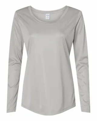 Women's Long Islander Performance Long Sleeve T-Shirt - Custom Promo Now - UK