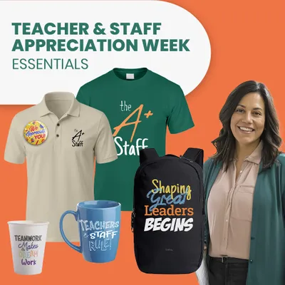 Teacher & Staff Appreciation Week Essentials - Custom Promo Now - UK