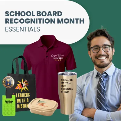 School Board Recognition Month Essentials - Custom Promo Now - UK