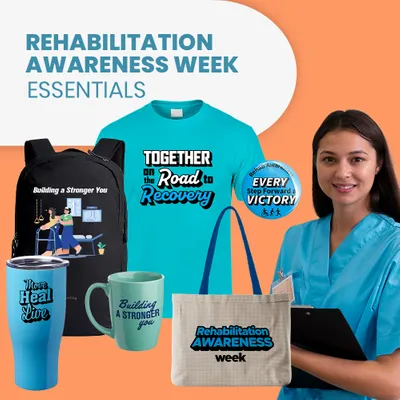 Rehabilitation Awareness Week Essentials - Custom Promo Now - UK