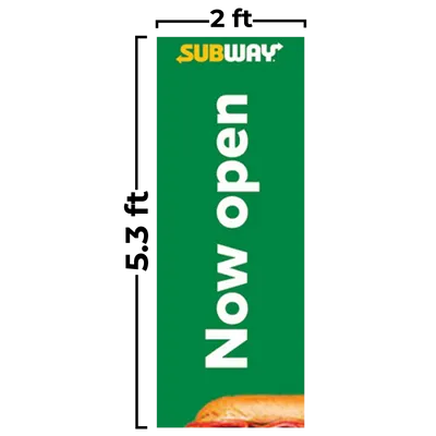2 ft  x 5.3 ft 2 ft  x 5.3 ft - Custom Promo Now - UK