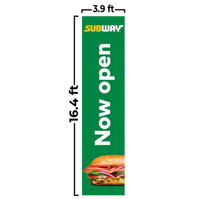 3.9 ft x 16.4 ft 3.9 ft x 16.4 ft - Custom Promo Now - UK