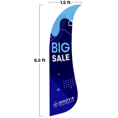 1.9 ft x 6.5 ft 1.9 ft x 6.5 ft - Custom Promo Now - UK