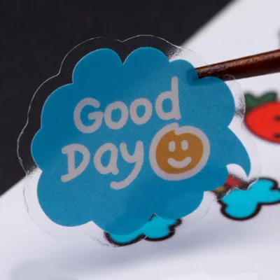 Clear Sticker Clear Sticker - Custom Promo Now - UK