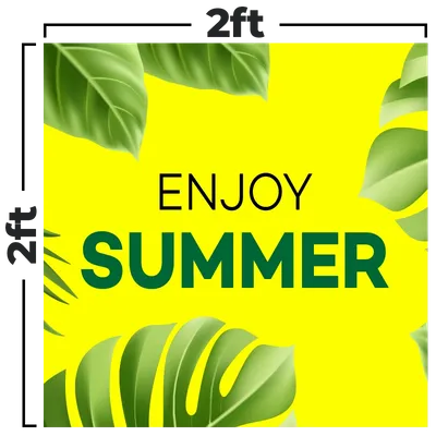 2 x 2 ft 2 x 2 ft - Custom Promo Now - UK