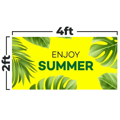 4 x 2 ft 4 x 2 ft - Custom Promo Now - UK