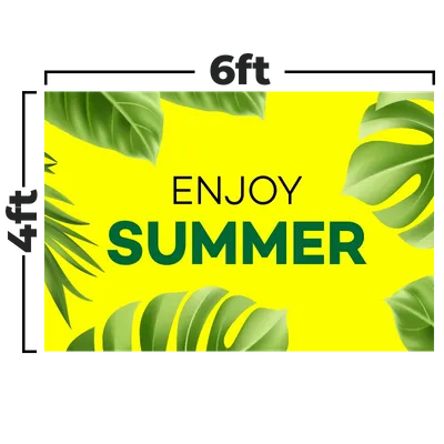 6 x 4 ft 6 x 4 ft - Custom Promo Now - UK