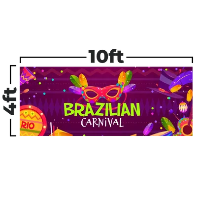 10 x 4 ft 10 x 4 ft - Custom Promo Now - UK