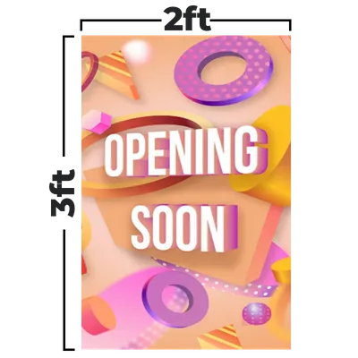 2 ft x 3 ft 2 ft x 3 ft - Custom Promo Now - UK