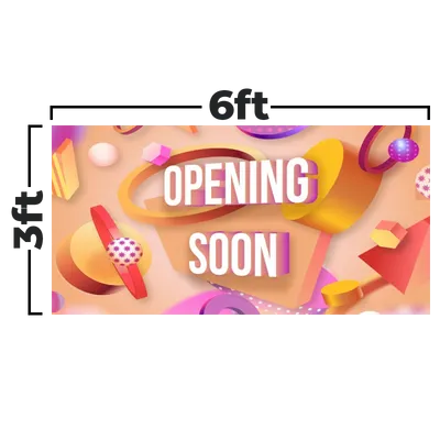 6 x 3 ft 6 x 3 ft - Custom Promo Now - UK