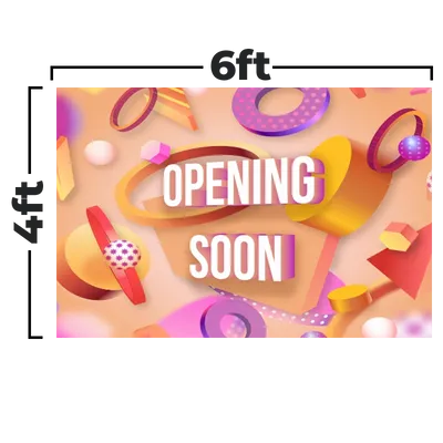 6 x 4 ft 6 x 4 ft - Custom Promo Now - UK