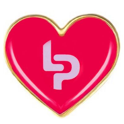 Heart Lapel Pin Heart Lapel Pin - Custom Promo Now - UK