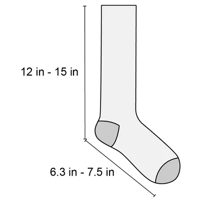 Youth (8-12 Years Old)_Embroidery + Pure Cotton Knee High Youth (8-12 Years Old)_Embroidery + Pure Cotton Knee High - Custom Promo Now - UK