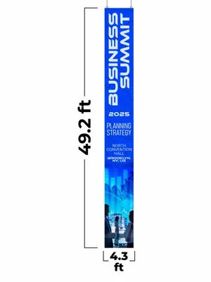 4.3 ft x 49.2 ft - Custom Promo Now - UK