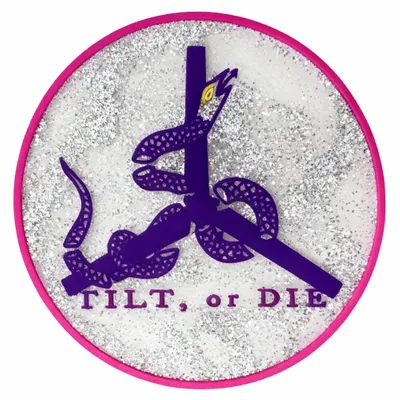 Silver Glitter PVC - Custom Promo Now - UK