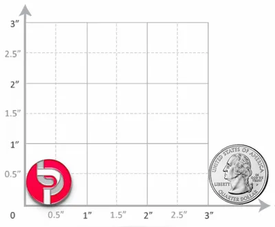 0.75 inch - Custom Promo Now - UK