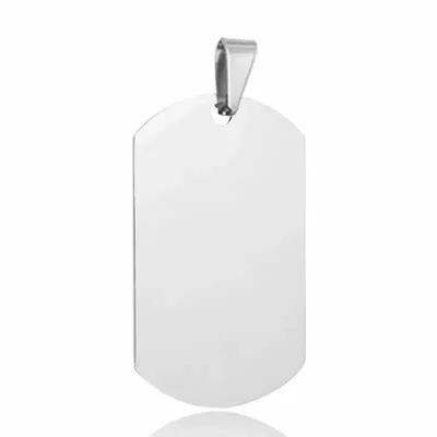 Dog tag: 1 in x 2 in - Custom Promo Now - UK