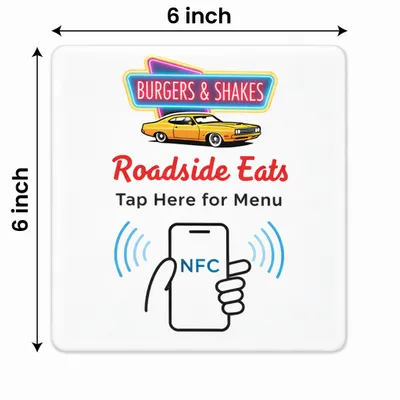 6 x 6 in - Custom Promo Now - UK