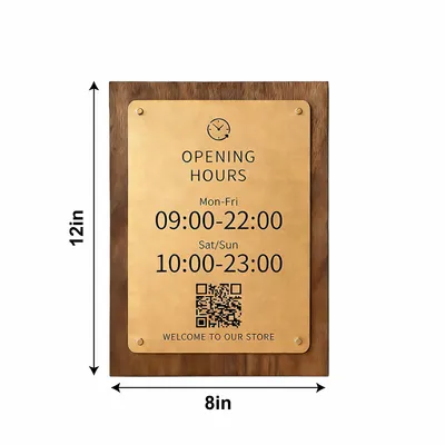 8 in × 12 in - Custom Promo Now - UK