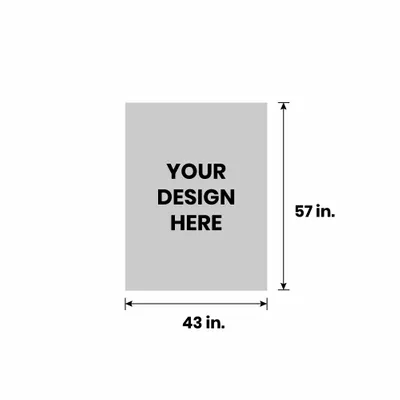 43in x 57in - Custom Promo Now - UK