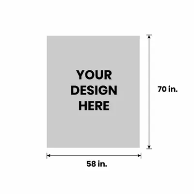 58in x 70in - Custom Promo Now - UK