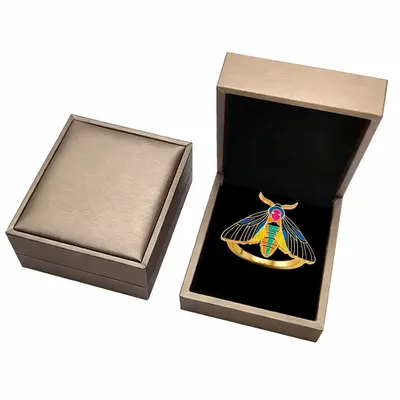 Gold PU Box - Custom Promo Now - UK
