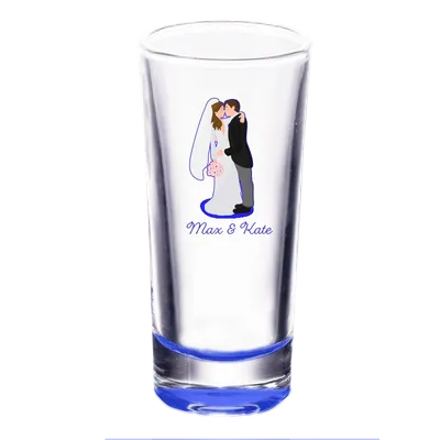 Clear Cordial Shooter Shot Glass - Custom Promo Now - UK
