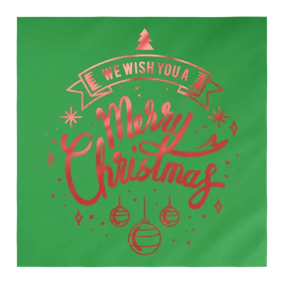 Custom Foil Stamped Luncheon Napkin - Custom Promo Now - UK