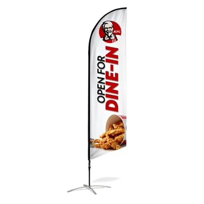 Feather Flag - Custom Promo Now - UK