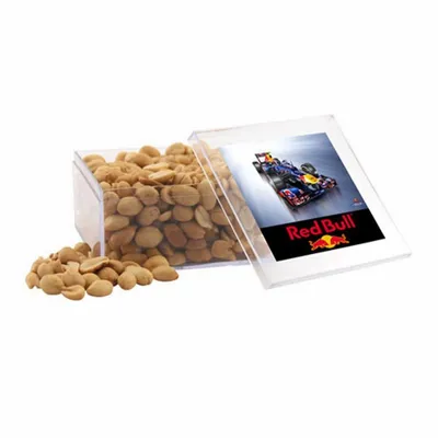 Acrylic Box with Peanuts - Large - Custom Promo Now - UK