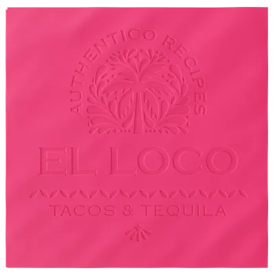 Custom Debossed Dinner Napkin - Custom Promo Now - UK