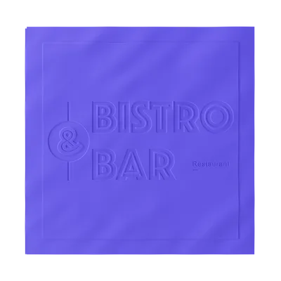 Custom Debossed Beverage Napkin - Custom Promo Now - UK