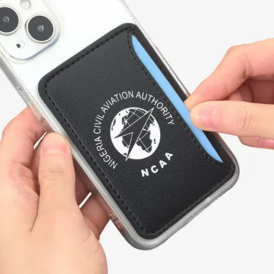 Leather Phone Wallet with Side Slit - Custom Promo Now - UK