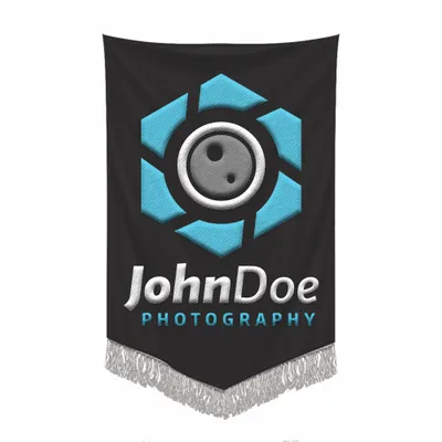 Embroidered Pennant - Custom Promo Now - UK