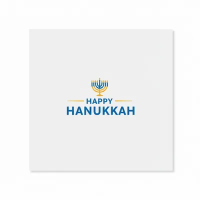 Hanukkah Napkins - Custom Promo Now - UK