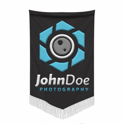 Embroidered Pennant - Custom Promo Now - UK