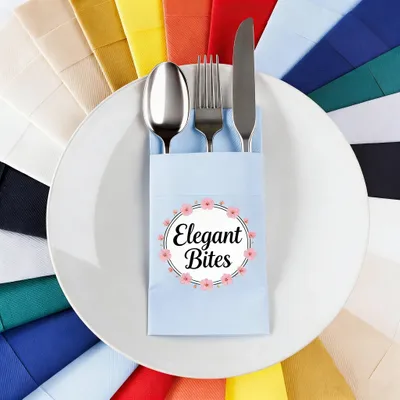 Custom Pocket Napkin - Custom Promo Now - UK