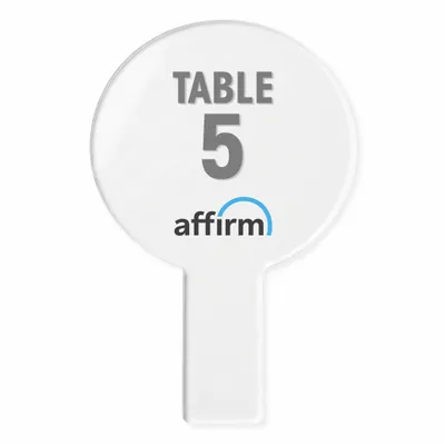 Acrylic Auction Paddles - Custom Promo Now - UK