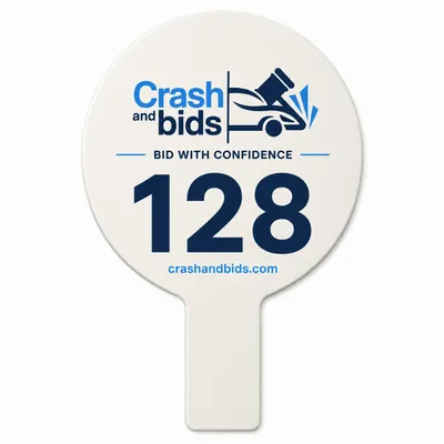 Foam Auction Paddles - Custom Promo Now - UK