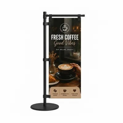 Polyester Mini Desk Flag - Custom Promo Now - UK
