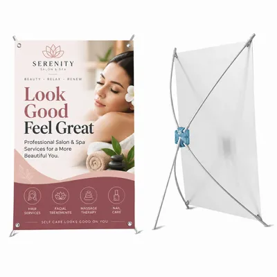 Mini X Banner Stands - Custom Promo Now - UK